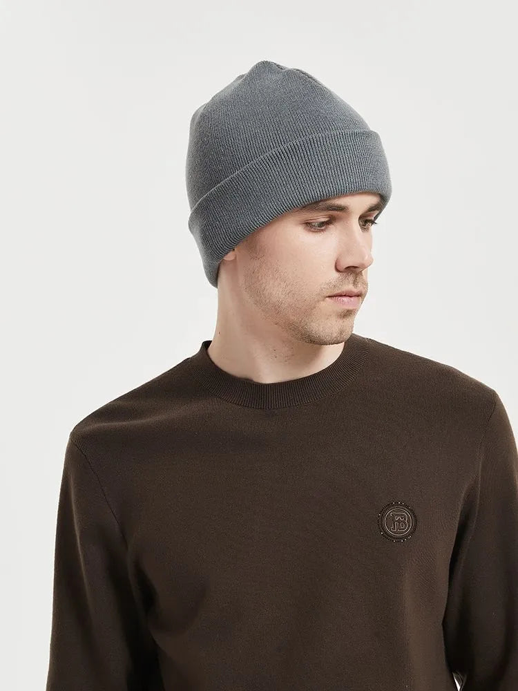 Silver25® EMF Protection Mens Long Beanie