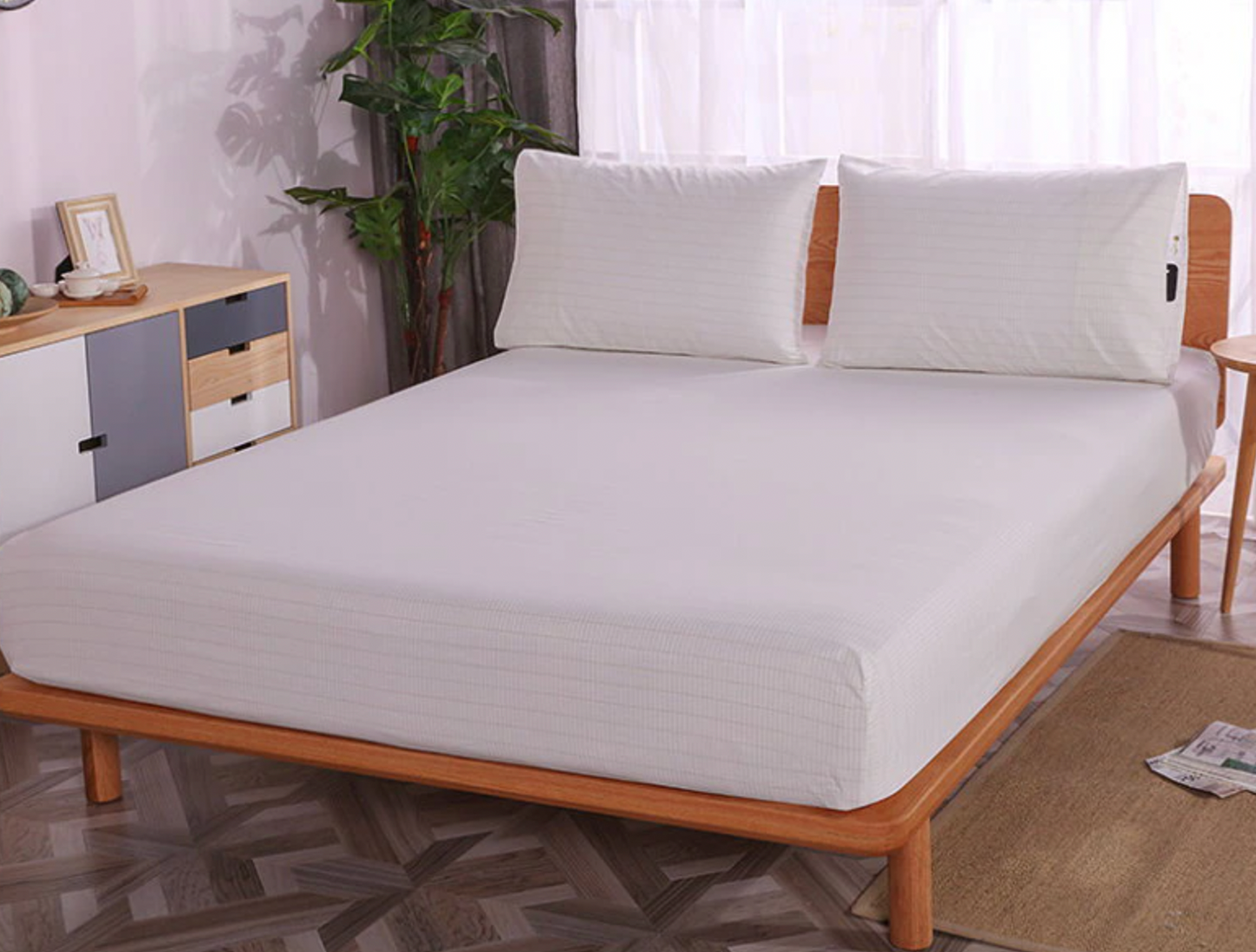 Grounded Bed Sheet