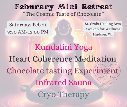 February Mini Retreat: 'The Cosmic Taste of Chocolate" - Feb 17th 2024