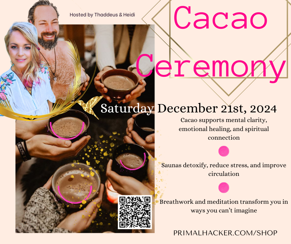 A Mini Retreat:  CACAO CEREMONY + Yoga + Breathing in Beats + Sauna