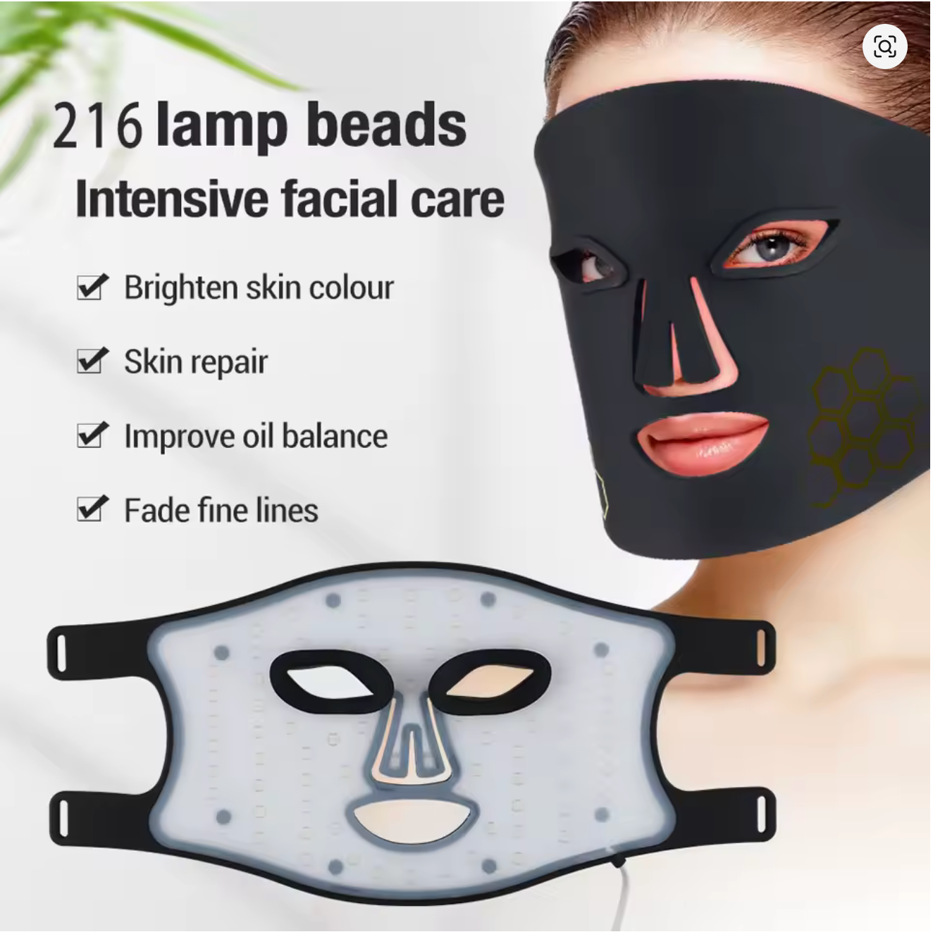 Red & Infrared Light Mask