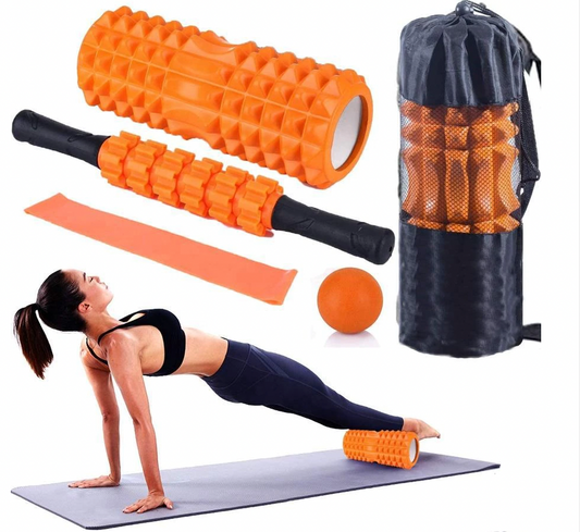 Yoga Ball and Foam Roller